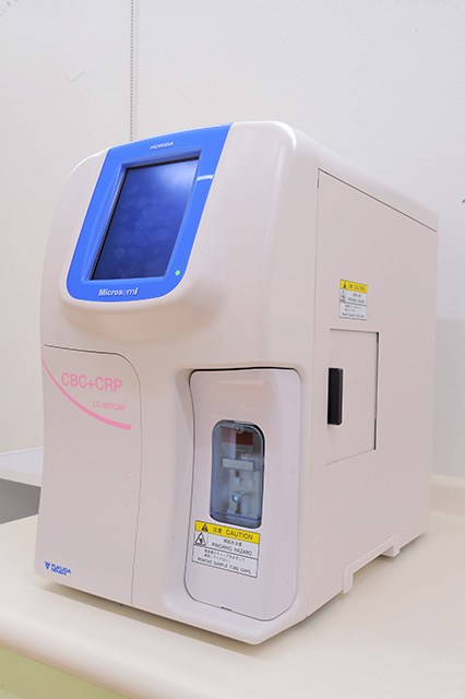 自動血球・CRP検査機器